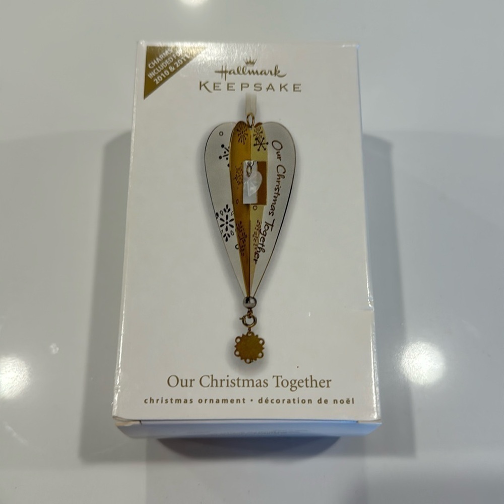 Hallmark Keepsake Ornament Our Christmas Together 2010 2011